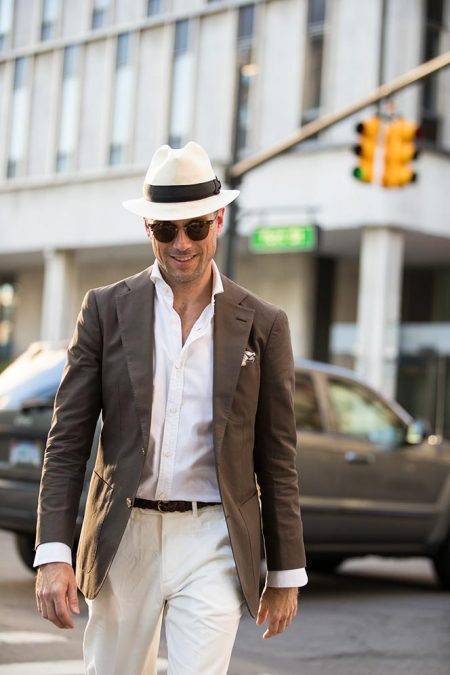 Why You Should Be Wearing White Pants Now - He Spoke Style