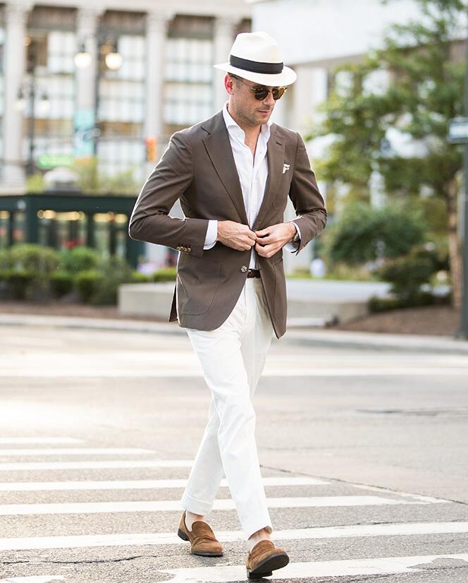 How to pull off white trousers + the best pairs for men | OPUMO Magazine