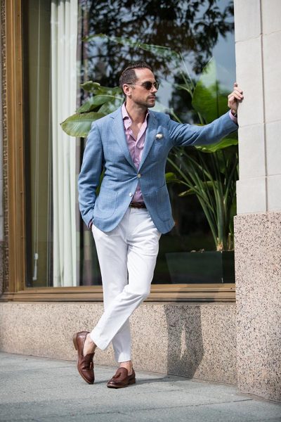 Classic Summer Style: White Chinos - He Spoke Style