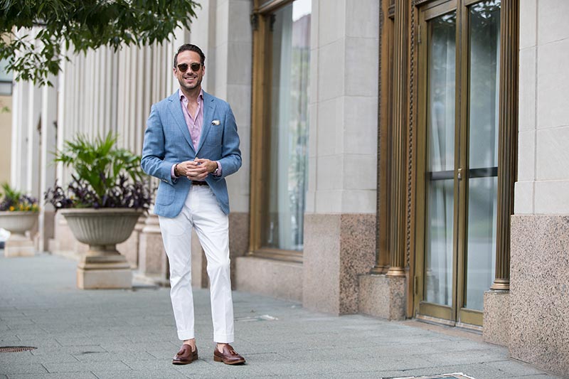 Classic Summer Style: White Chinos - He Spoke Style