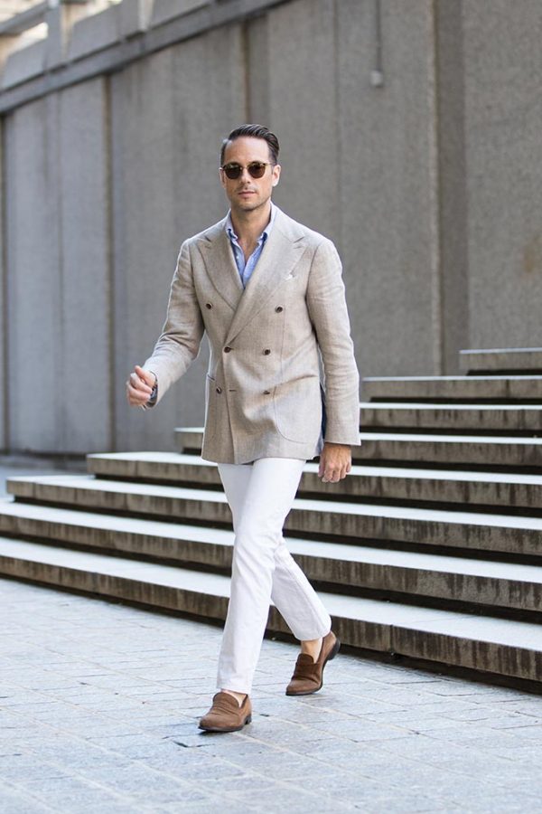 Who Says You Can't Wear White After Labor Day? - He Spoke Style