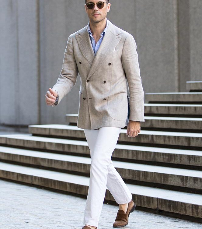 Who Says You Can't Wear White After Labor Day? - He Spoke Style