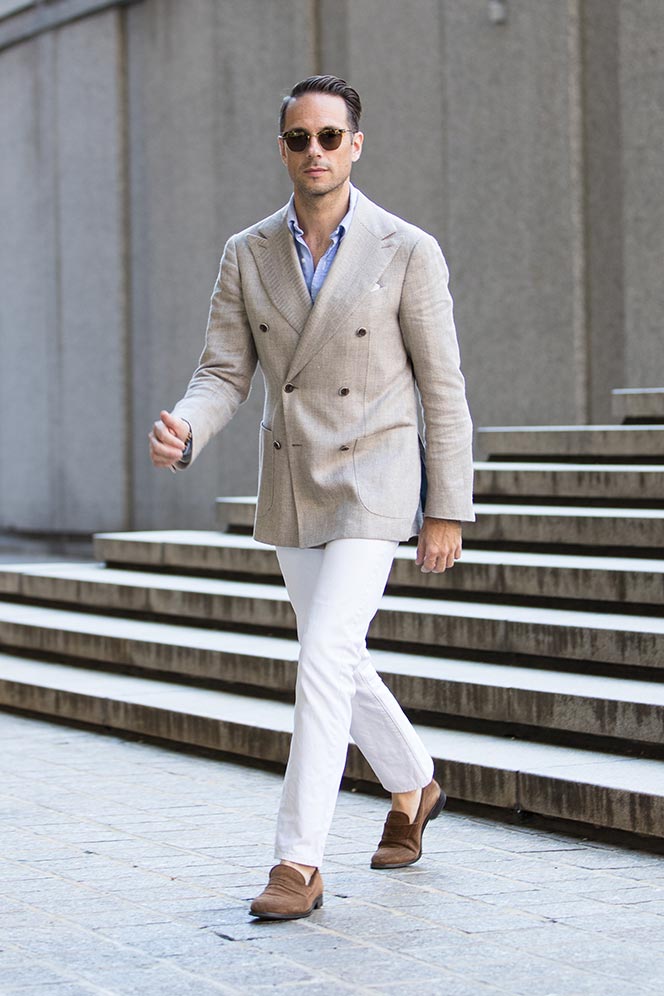 Who Says You Can't Wear White After Labor Day? - He Spoke Style