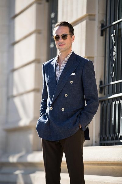 Casual British Elegance with Chester Barrie & The Rake | He Spoke Style