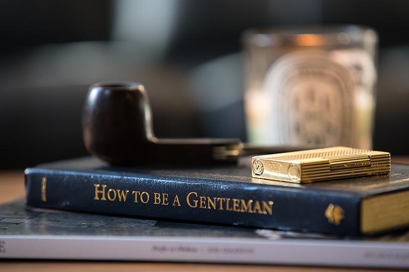 how-to-be-a-gentleman-book-with-pipe-and-lighter-being-a-gentleman