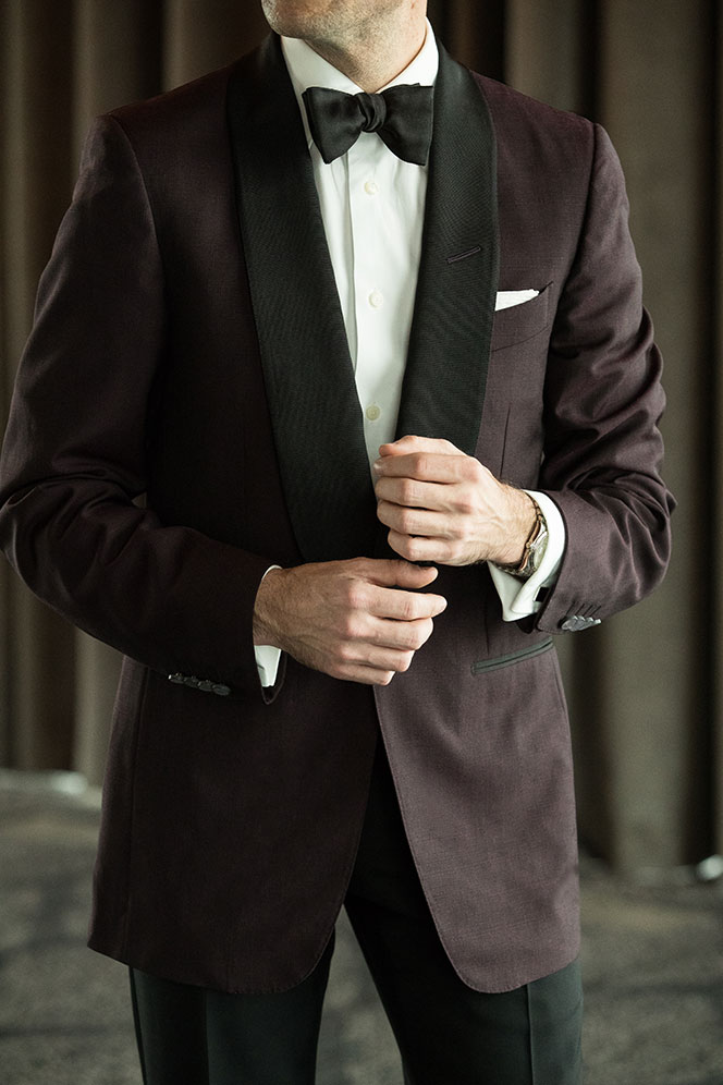black tie optional wedding dress code
