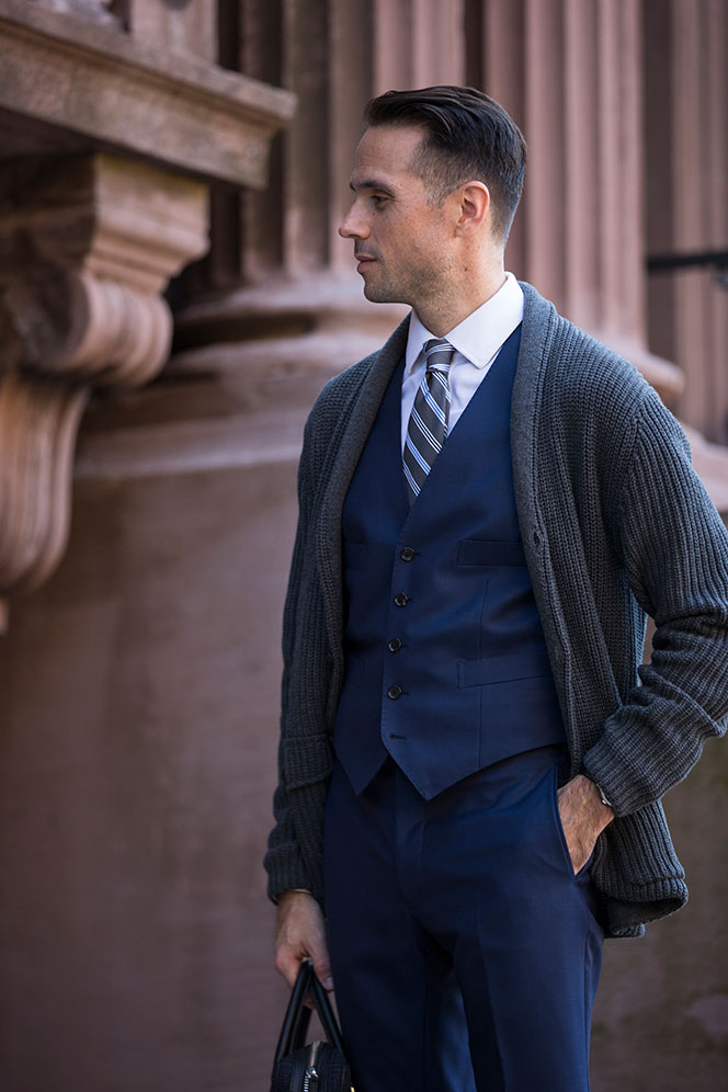 Essential Knitwear: 5 Ways To Wear a Cardigan - He Spoke Style