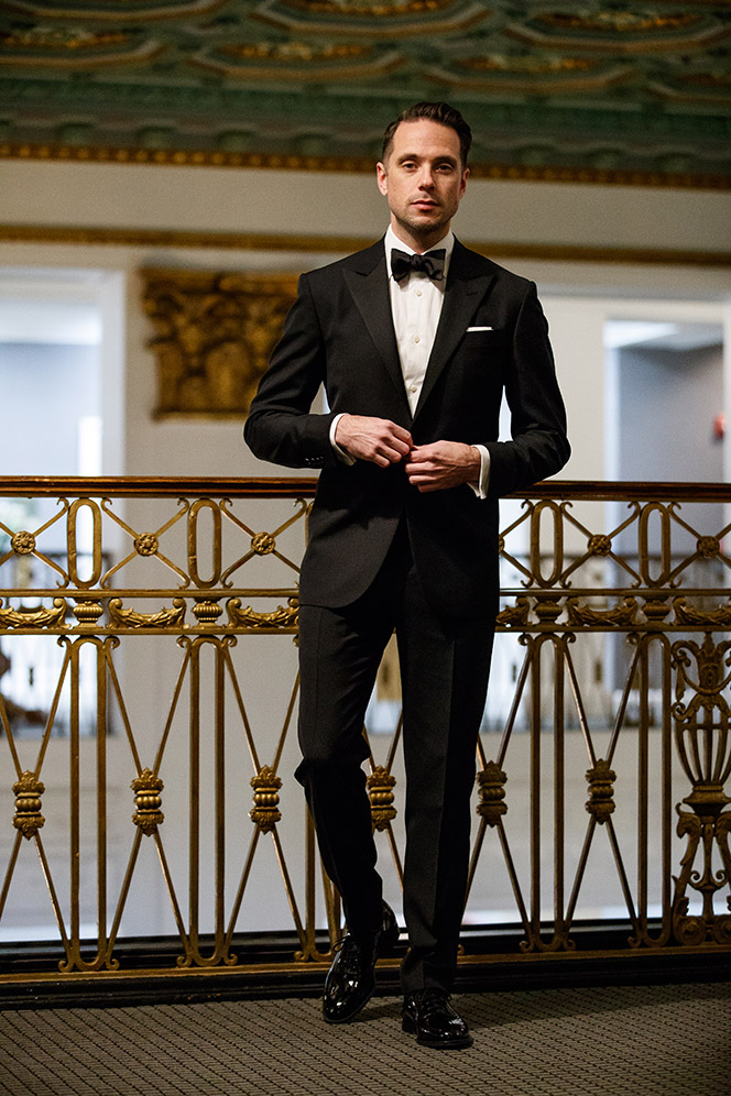 tuxedo-black-tie-attire-dress-code-bow-tie-patent-leather-shoes-how-to-formalwear-men-walking