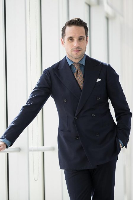 Dressing It Down: The Double-Breasted Suit | He Spoke Style