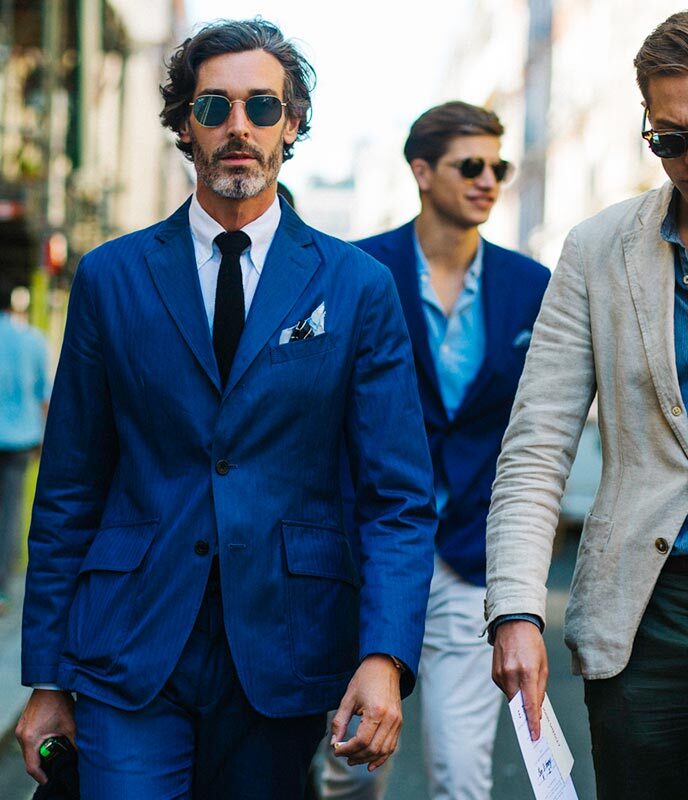 Fall Transition Blazer: Wool + Silk + Linen Blend – Men's Style Pro