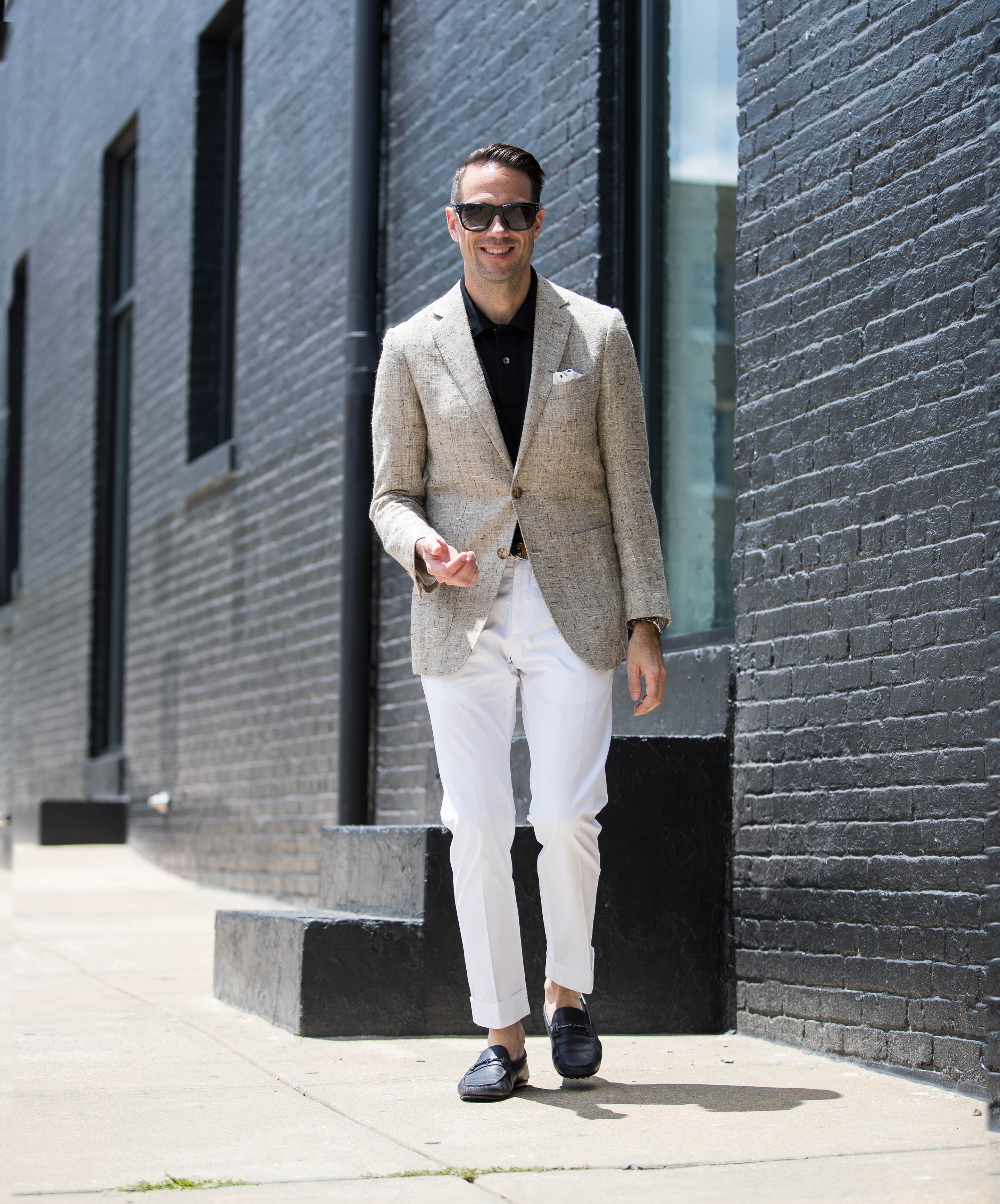 cream-linen-sport-coat-with-white-pants-outfit-idea | He Spoke Style