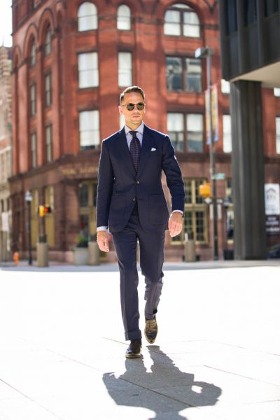 Why Your First Suit Should Be A Navy Suit | He Spoke Style