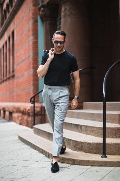 Pulling Off A T-Shirt With Dress Pants: It's Possible | He Spoke Style