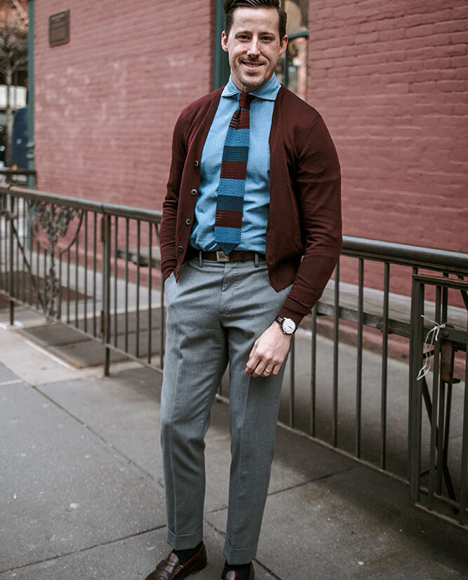 How to Dress up a Chambray Shirt - He Spoke Style