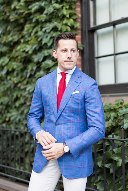 How To Wear A Bold Blazer - He Spoke Style