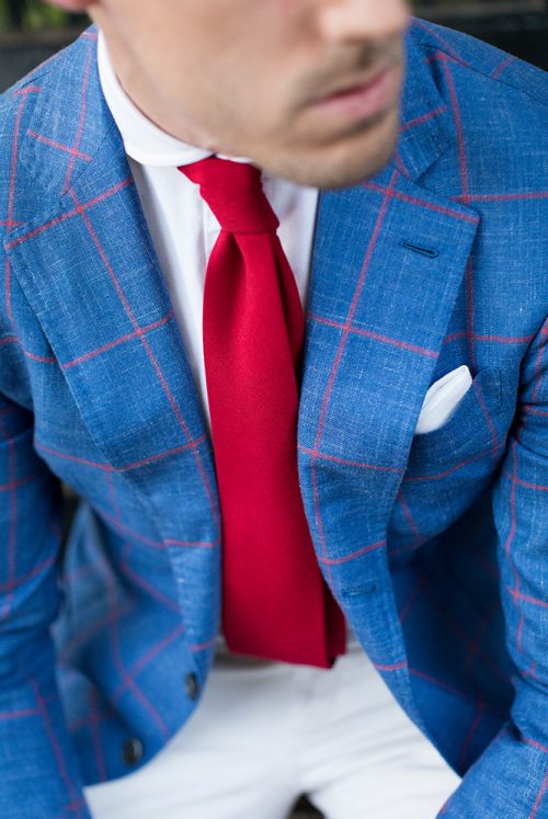 How To Wear A Bold Blazer - He Spoke Style