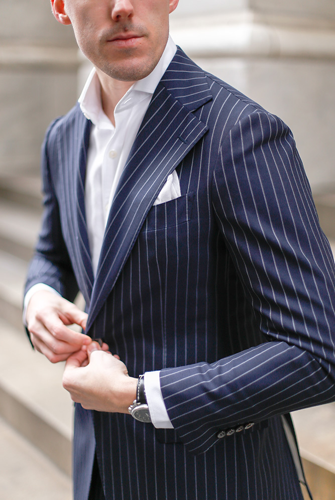 Yes, You Should Invest in a Pinstripe Suit - He Spoke Style