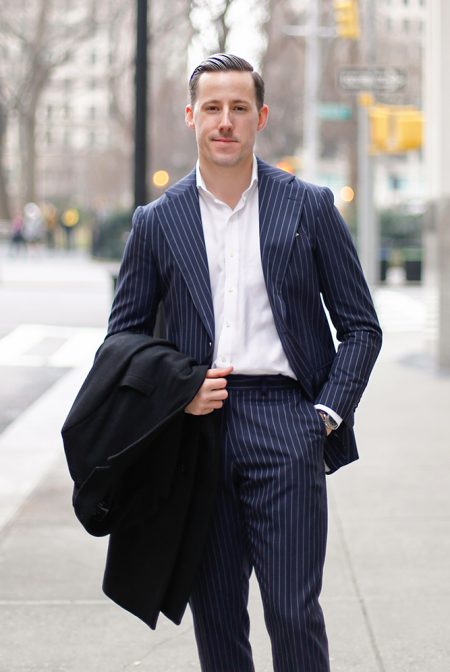 Yes, You Should Invest in a Pinstripe Suit - He Spoke Style