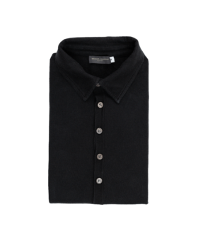 Black Pima Cotton Polo Shirt - He Spoke Style Shop