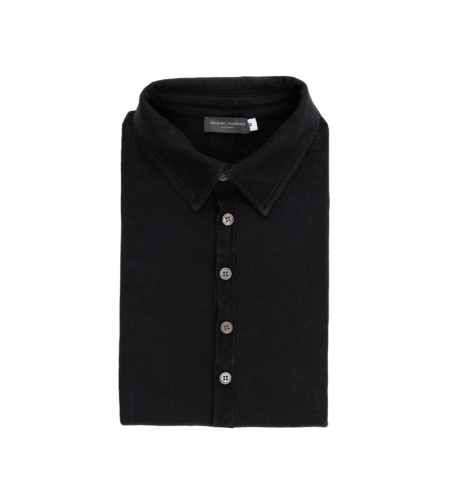 Black Pima Cotton Polo Shirt - He Spoke Style Shop