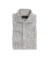 Brown Striped Linen Shirt - He Spoke Style Shop