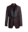 Burgundy Tuxedo Dinner Jacket – Custom Fit by He Spoke Style