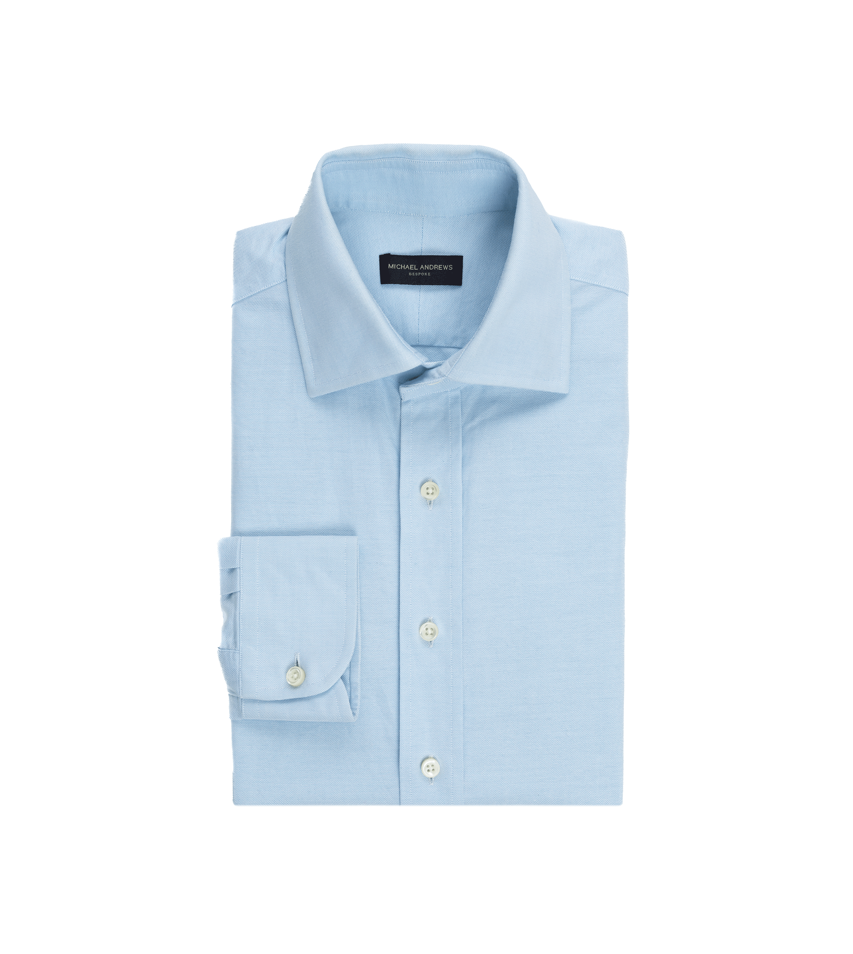 Long Sleeve Smocked Cami Shirt Oxford Blue