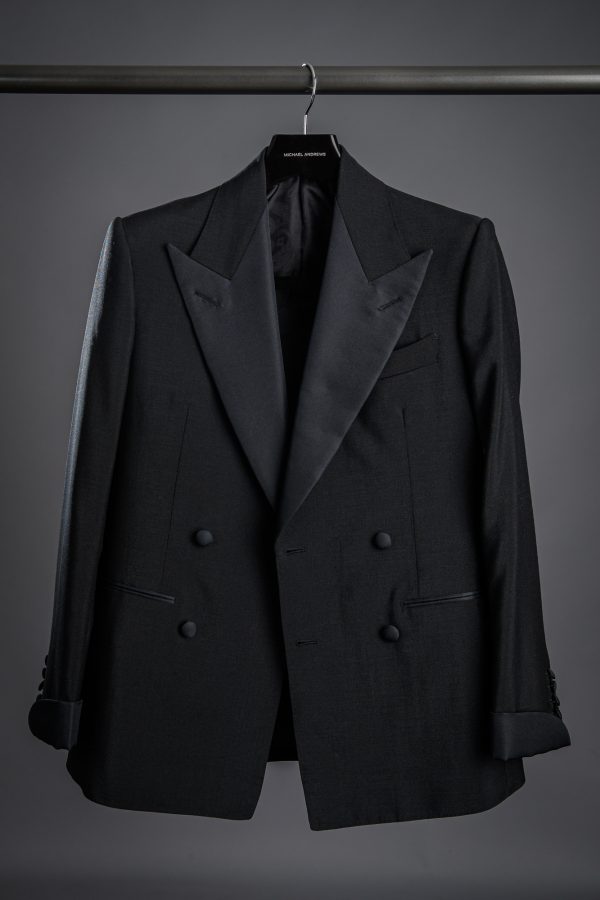 Double Breasted Tonik Mohair Tuxedo - Recommended by He Spoke Style