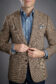 Elegant Brown Tweed Sport Coat with Tailored Fit & Heritage Design