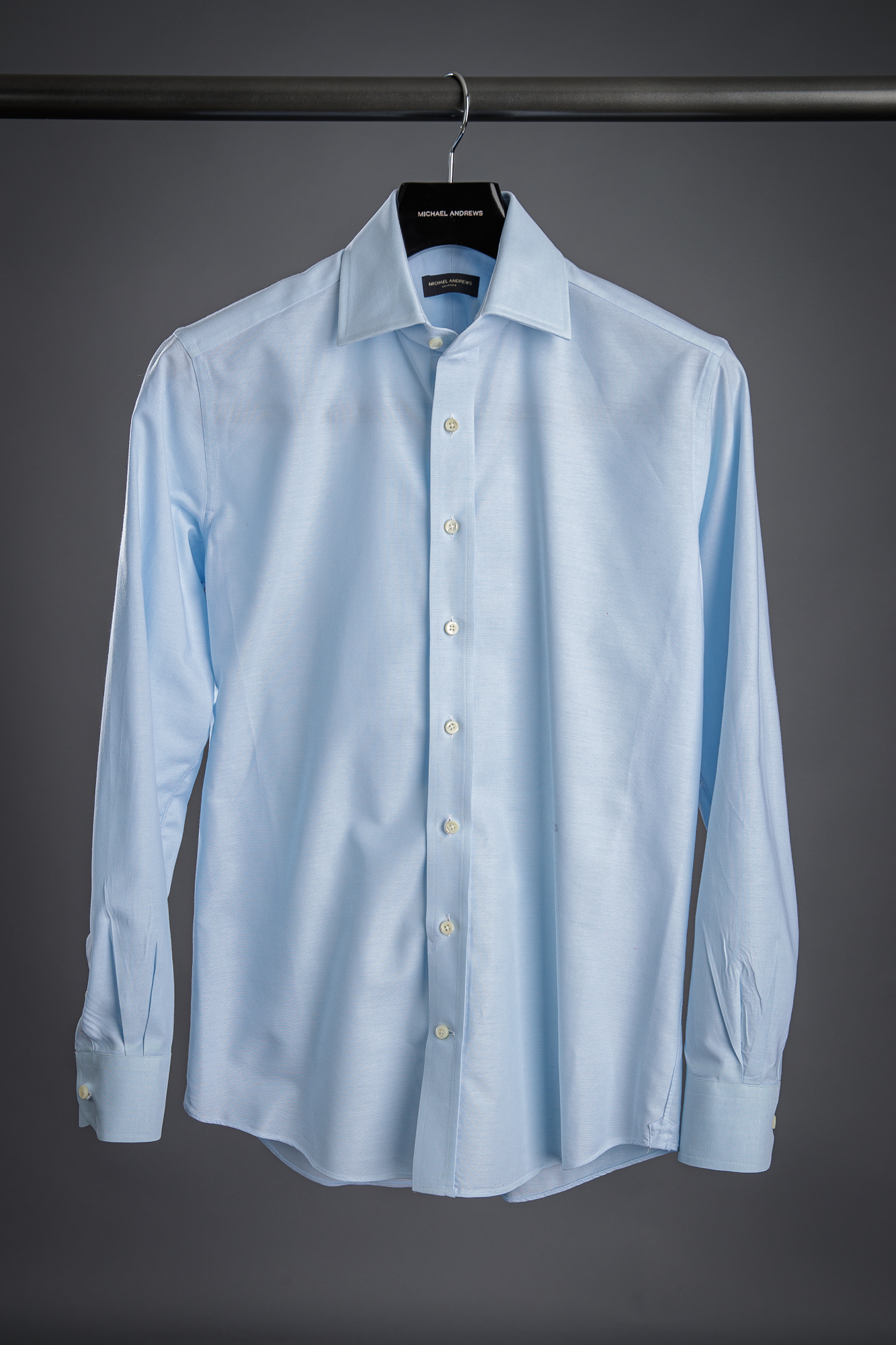 Blue Oxford Cloth Dress Shirt