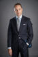 Navy Blue Herringbone Suit – Custom Fit by He Spoke Style