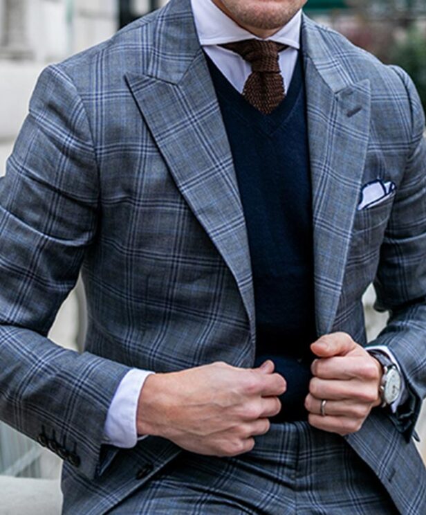 The Plaid Blazer: Spring Business Casual Outfit - He Spoke Style