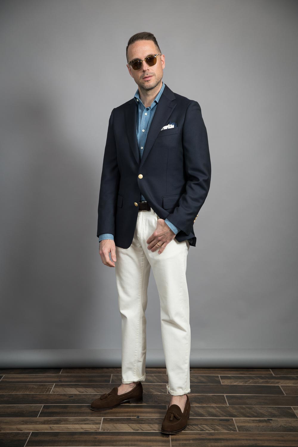 classic-navy-blazer-and-white-jeans-outfit-ideas-for-men-spring-2021
