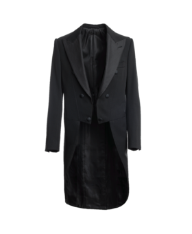 Bespoke White Tie Tailcoat Tuxedo - Custom Fit by He Spoke Style Shop