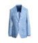 Azure Blue Herringbone Linen Sport Coat – Custom Fit by He Spoke Style