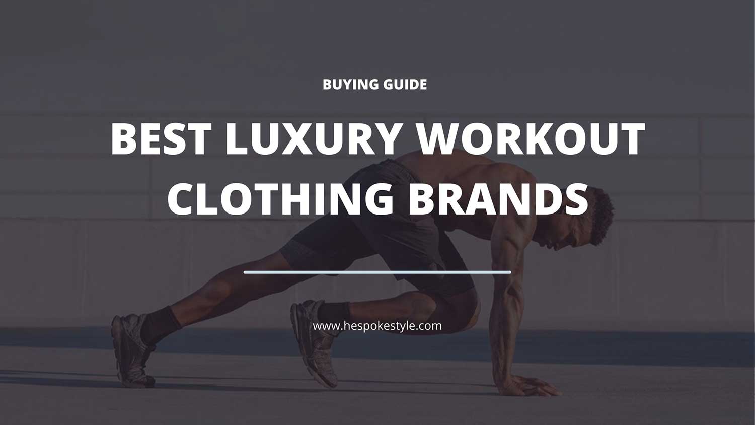 luxury workout clothing brands