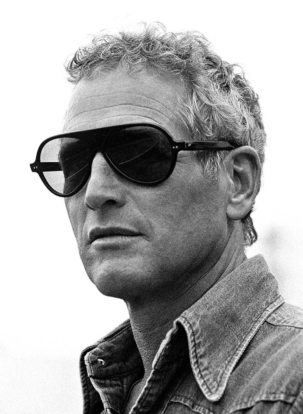 Paul Newman wearing Carrera Champion sunglasses