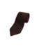Chocolate Brown Grenadine Neck Tie - Garza Fina