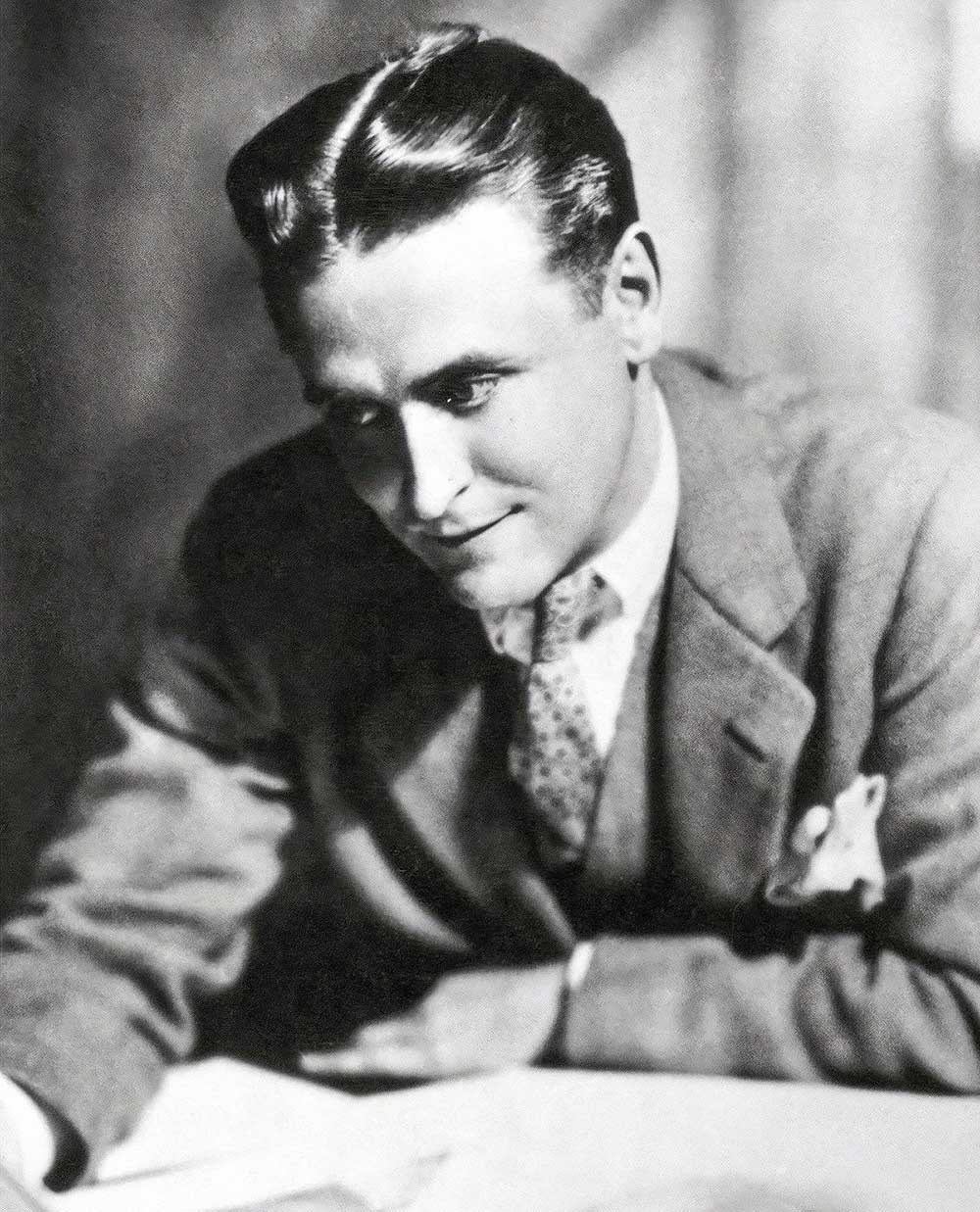 F Scott Fitzgerald in the 1920s