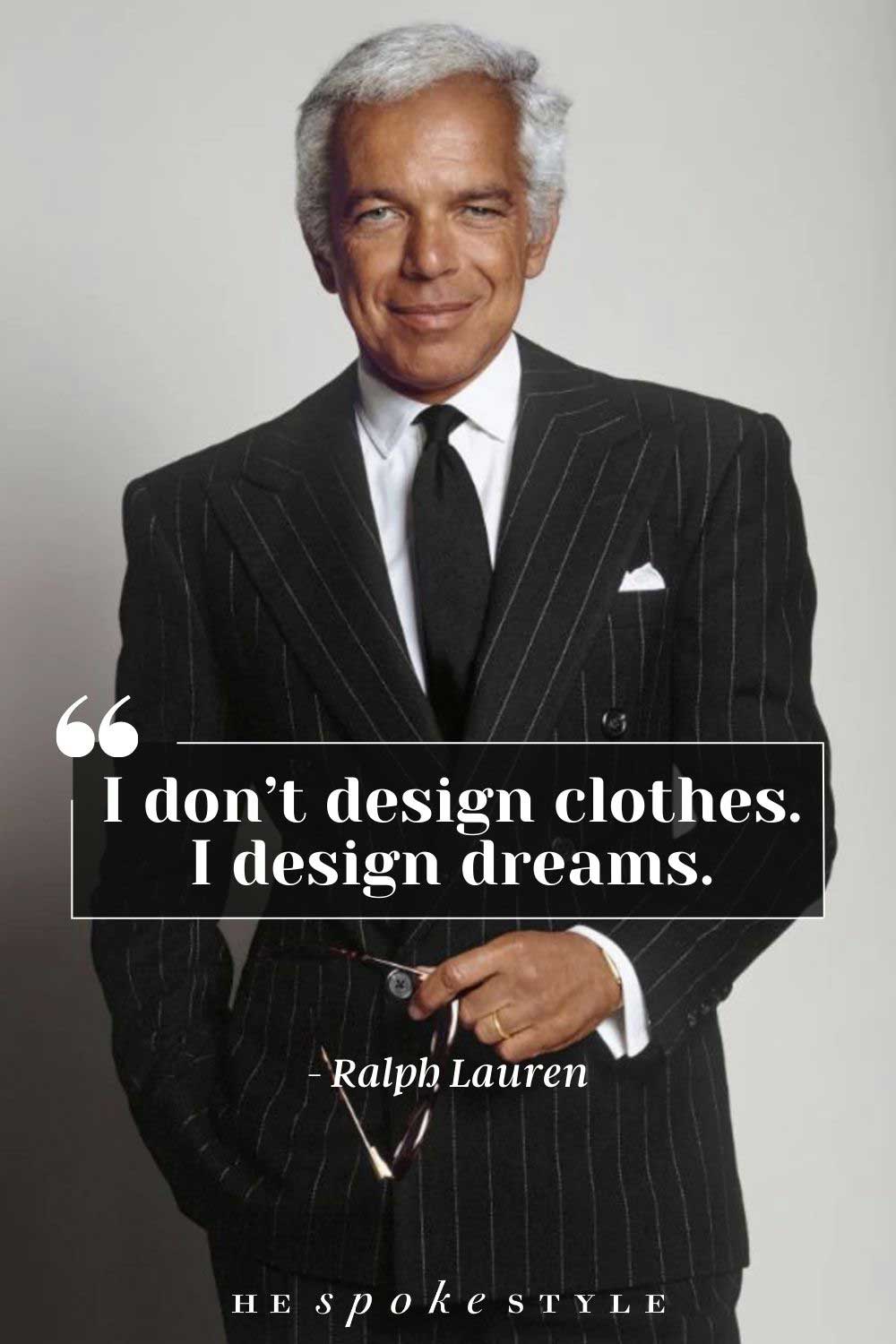 ralph lauren fashion quote