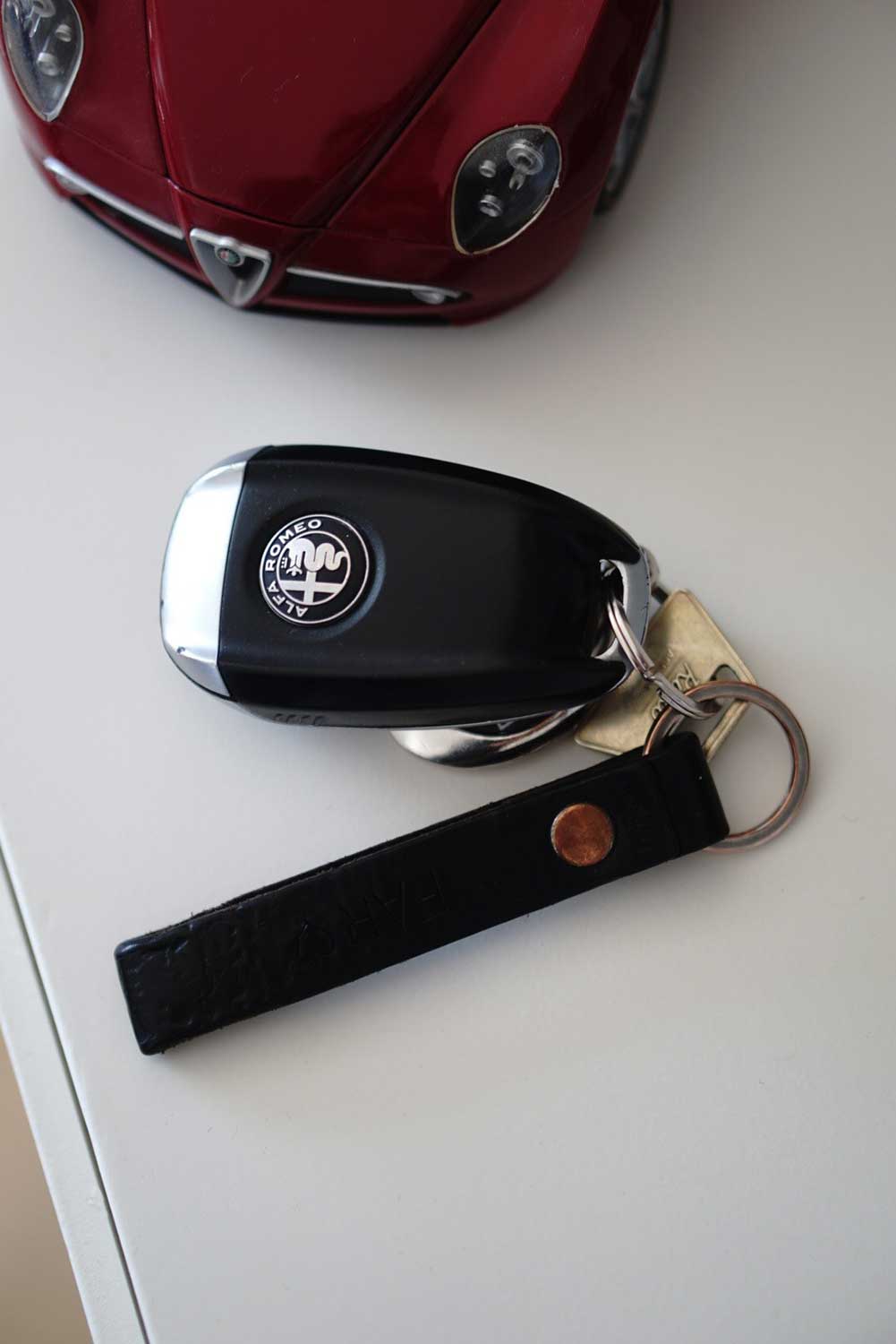 Casper Lundmose's Alfa Romeo Stelvio car keys