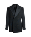 Bespoke Dormeiul Tonik Mohair Double-Breasted Tuxedo Jacket - He Spoke Style Shop