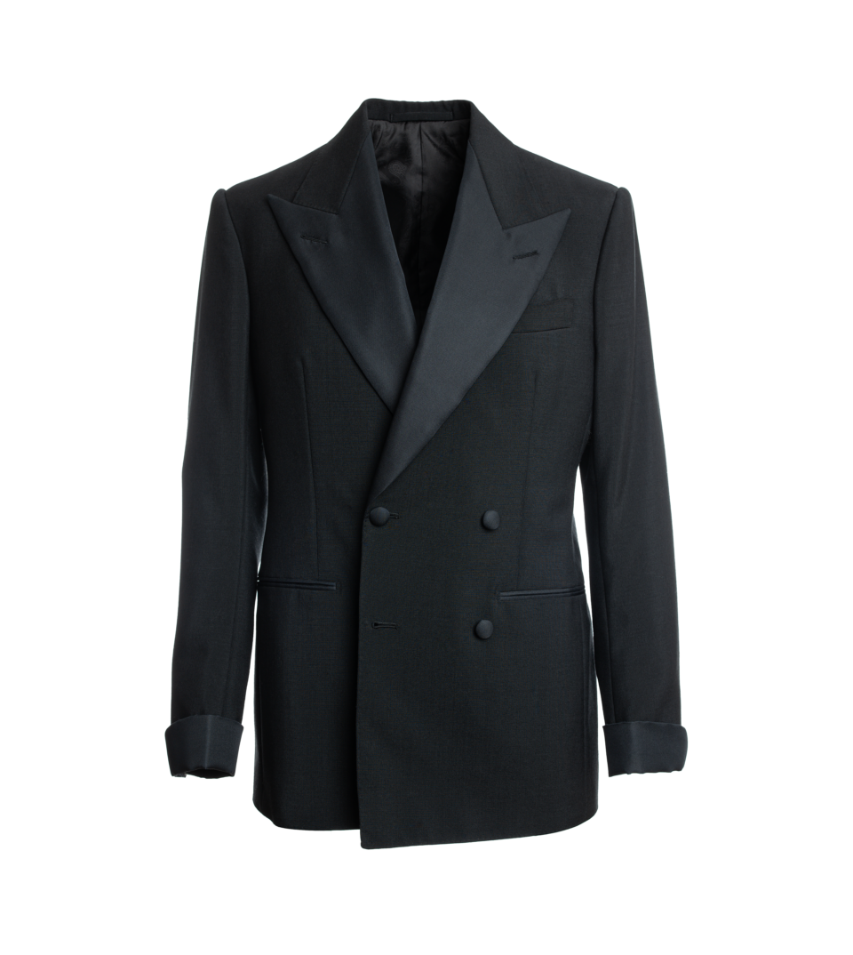 Double Breasted Tonik Mohair Tuxedo | Recommended by He Spoke Style