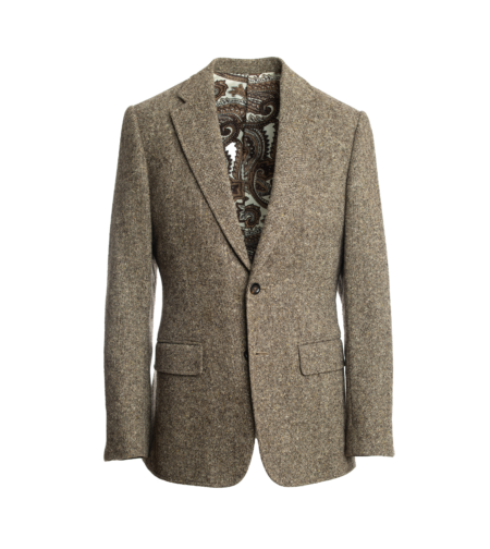 Brown Donegal Tweed Sport Coat - He Spoke Style Shop