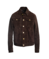 Brown Suede Trucker Jacket - He Spoke Style Shop