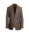 Brown Textured Wool Silk Linen Sport Coat - He Spoke Style Shop