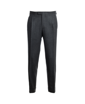 Charcoal Gray Flannel Pants - He Spoke Style Shop