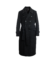 Charcoal Gray Wool And Cashmere Great Coat - He Spoke Style Shop