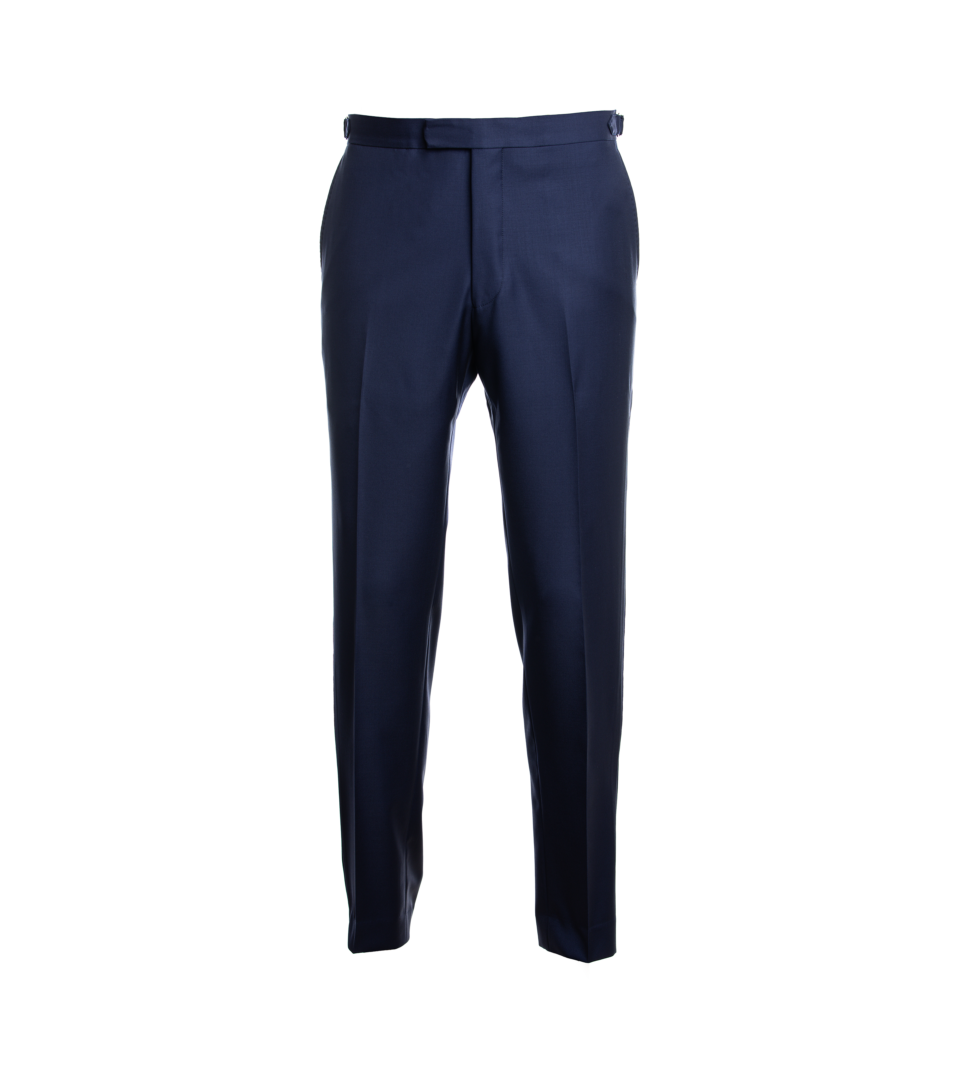 Classic Royal Blue Twill Pants - He Spoke Style Shop