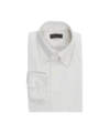 Cream Brushed Cotton Oxford Cloth Button-Down Shirt - He Spoke Style Shop